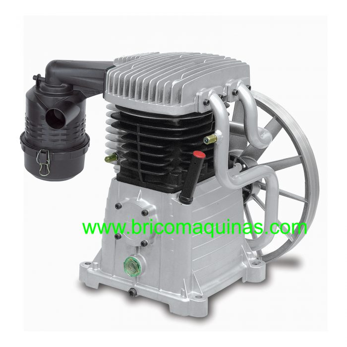 Cabezal de !0 hp para compresores de aire comprimido. Aunque es de la marca Abac, se puede colocar en cualquier otra marca de compresores.