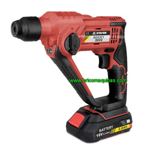 MARTILLO ROTATIVO A BATERIA STAYER ROCKY 2022 K