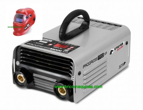 SOLDADURA INVERTER STAYER PROGRESS XP 1700 MAS PANTALLA AUTOMATICA