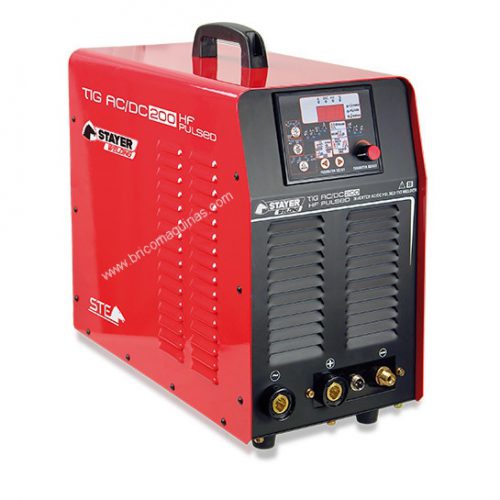 SOLDADURA INVERTER STAYER TIG AC/DC 200 HF P DE ARCO PULSADO