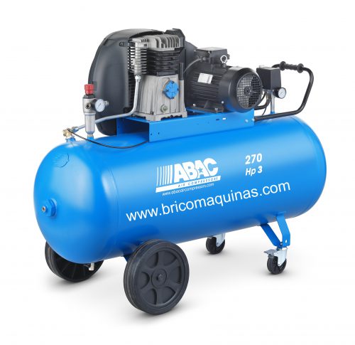 COMPRESOR ABAC 3 HP 270 LITROS MONOFASICO