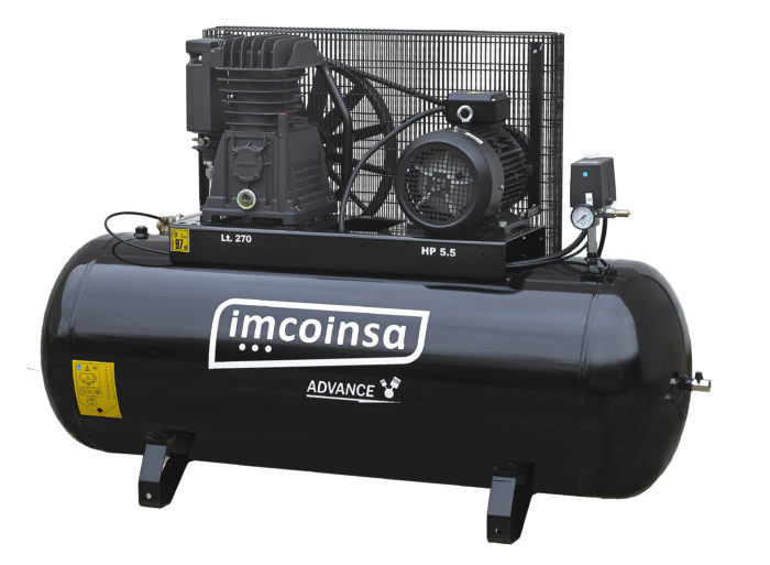 Compresor Imcoinsa de 5,5 hp 270 litros