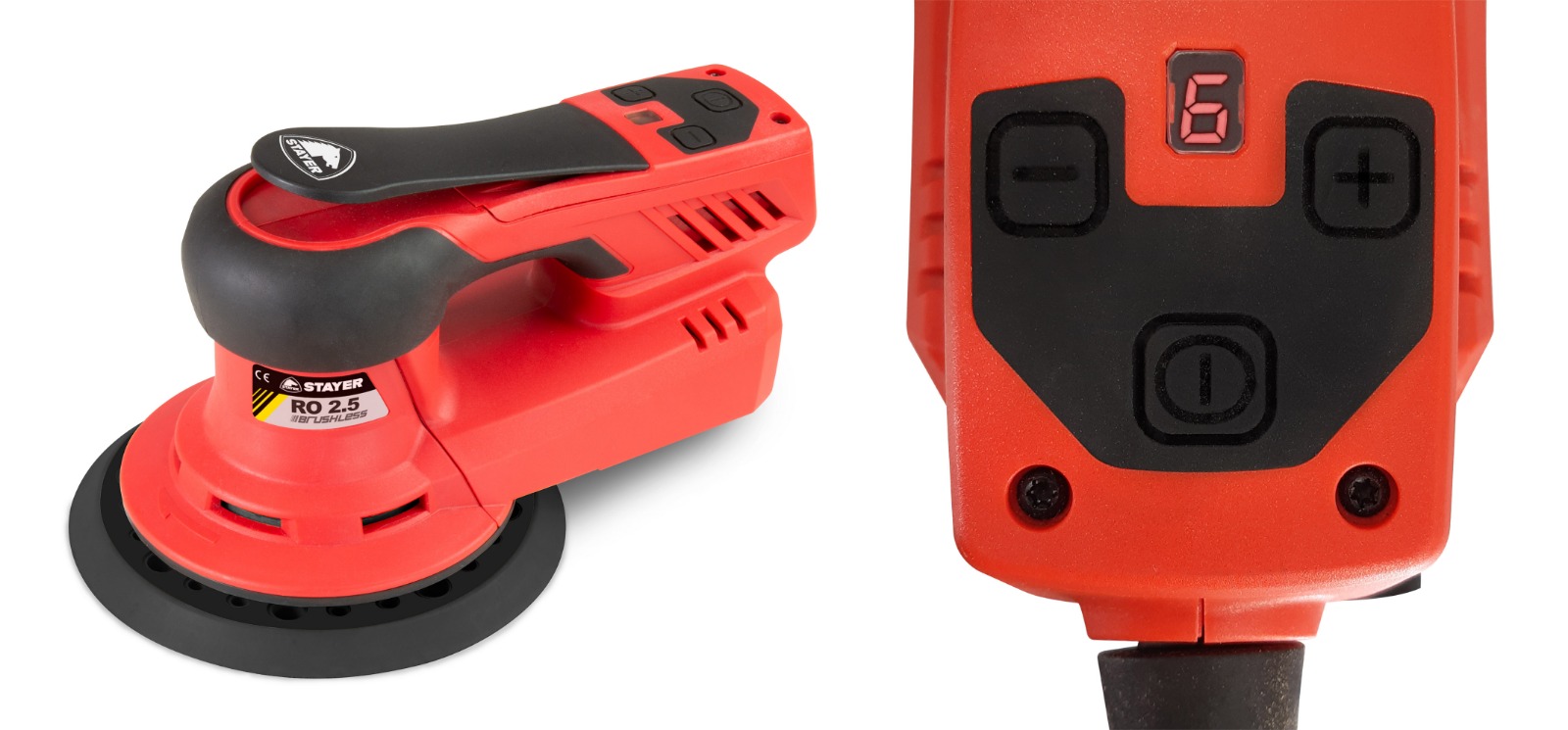 Lijadora Rotorbital Eléctrica Ro 5 Brushless Stayer con Ofertas en  Carrefour