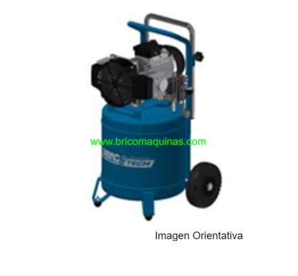 Compresor Abac de 3 hp de acoplamiento directo